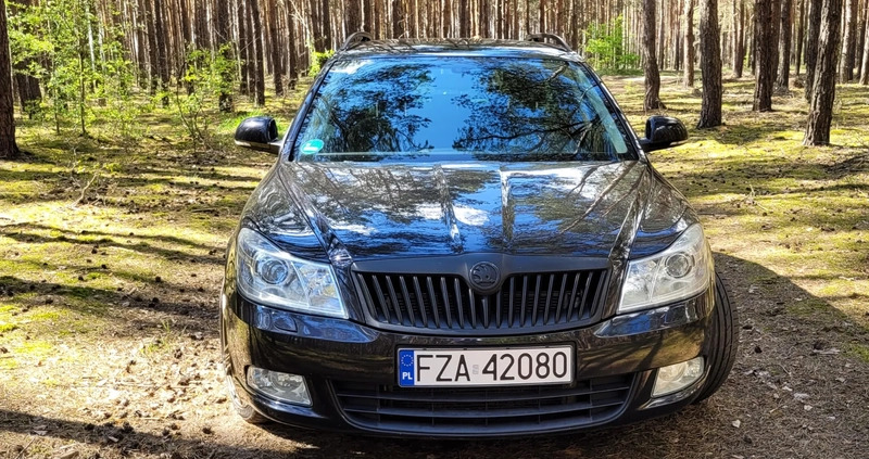 Skoda Octavia cena 37200 przebieg: 124999, rok produkcji 2012 z Jasień małe 211